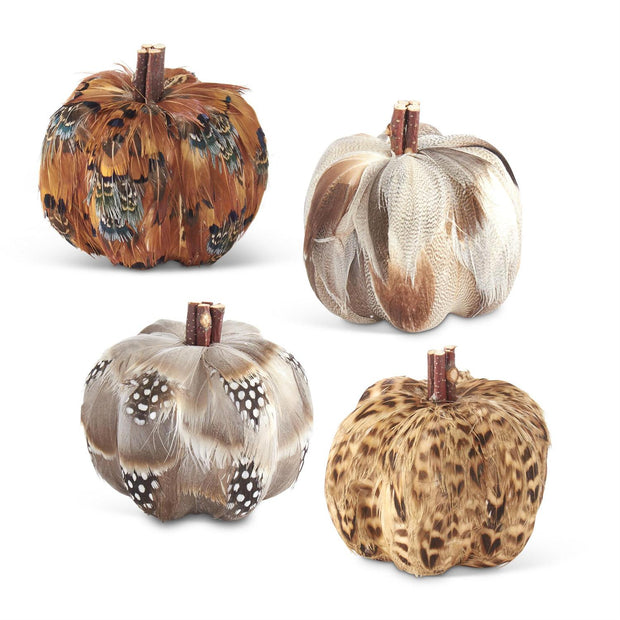Feather Pumpkins