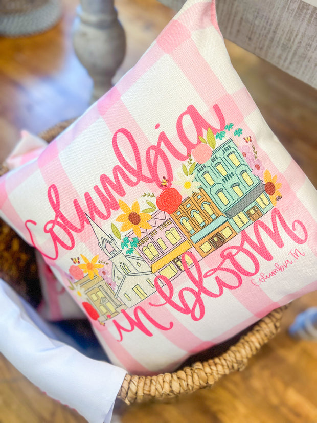 Columbia in Bloom Pillow