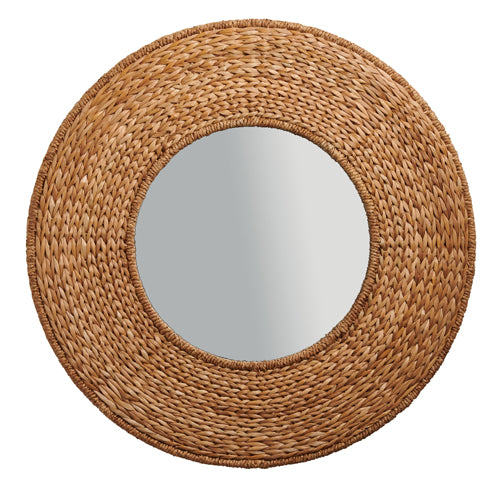 Natural Woven Mirror