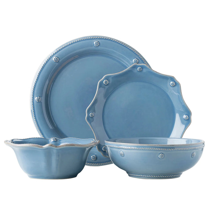 Berry and Thread Chambray Dinnerware by Juliska