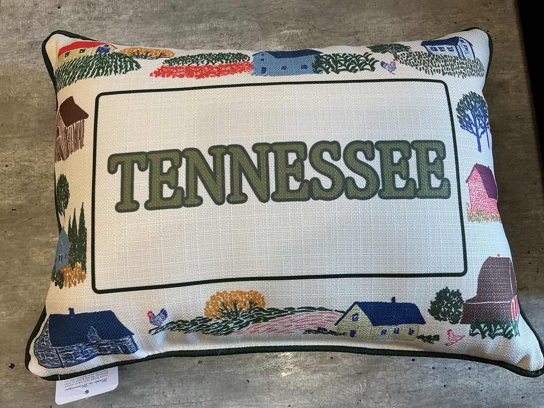 Hometown Doodle Pillow