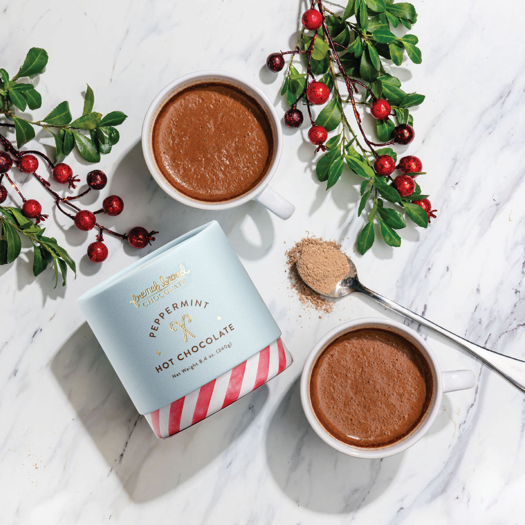 French Broad Chocolate - Peppermint Hot Chocolate - 8oz