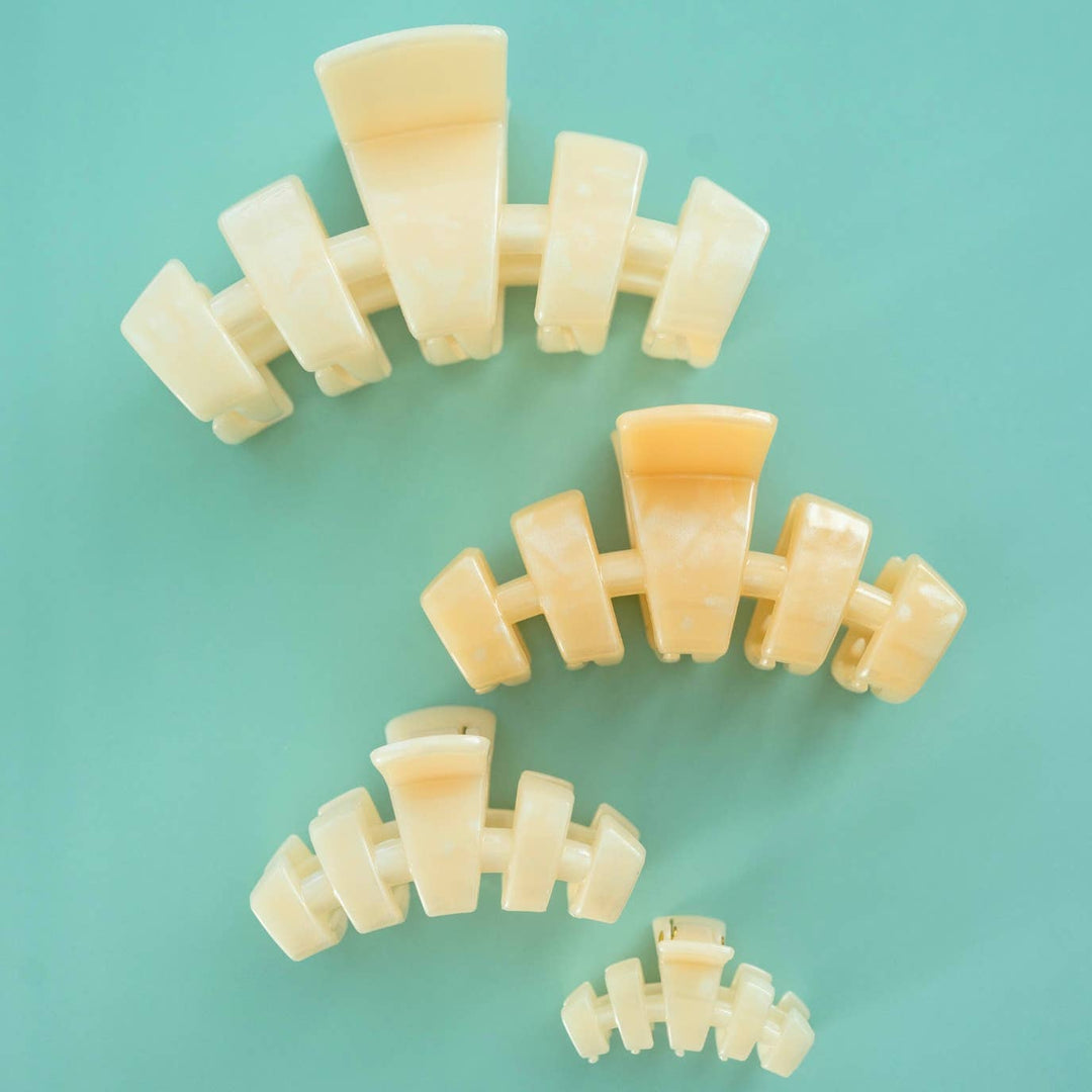 TELETIES - Classic Hair Clip | Large | Soft Surf