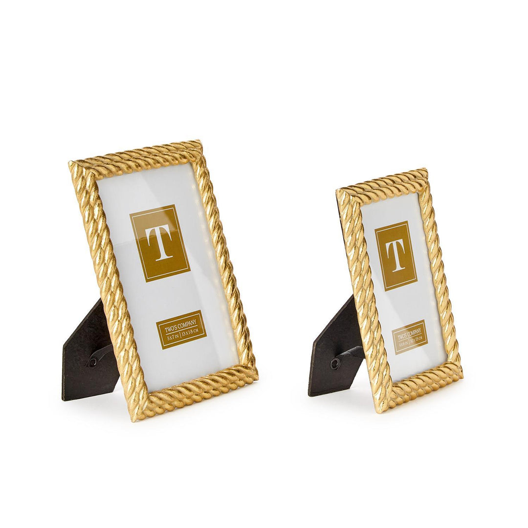 Gold Double Rope Frame