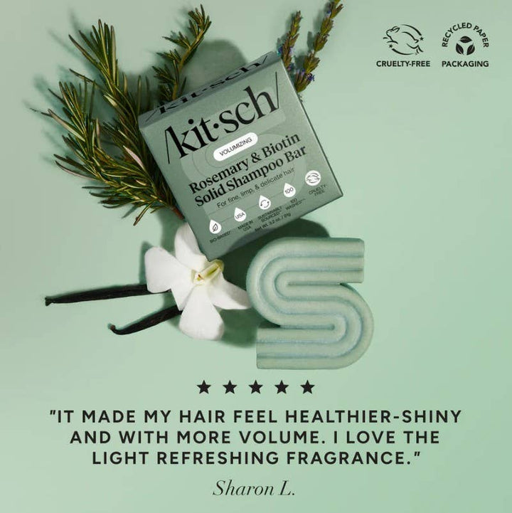 KITSCH - Rosemary & Biotin Volumizing Shampoo Bar