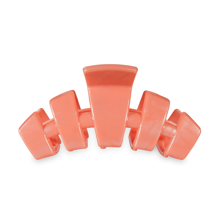 TELETIES - Classic Hair Clip | Medium | Dreamsicle
