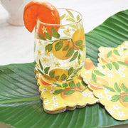 Orange Grove Paper Beverage Napkin Packs