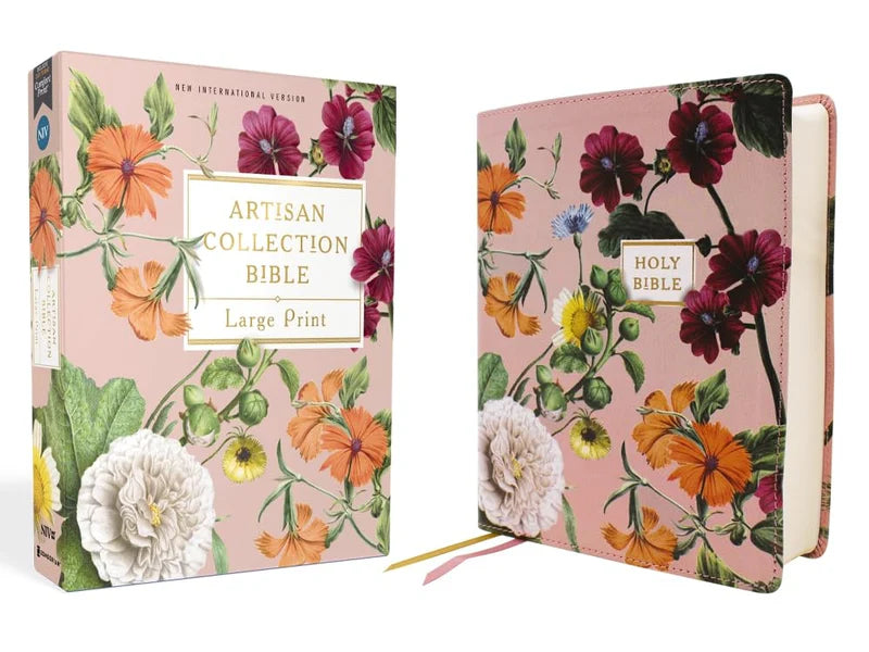 Artisan Collection Bible NIV LP | Blushed Floral