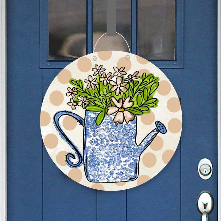 Baxter & Me - Home Sweet Home Watering Can Door Hanger
