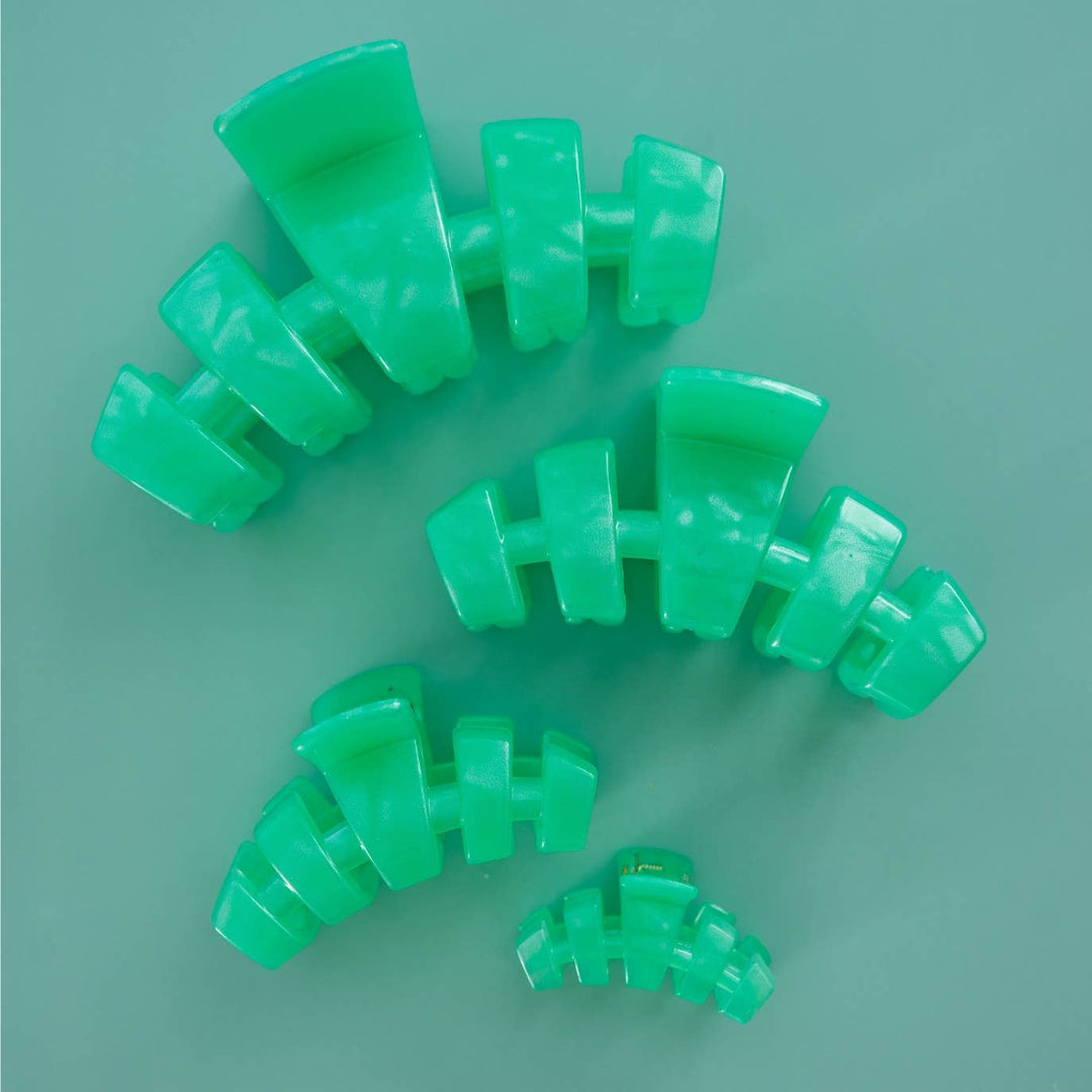 TELETIES - Classic Hair Clip | Small | Spring Splash