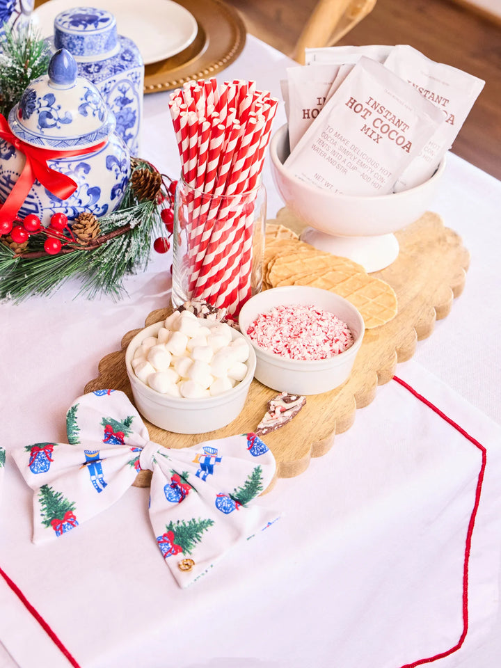 Wooden Bow Board Egg Holder