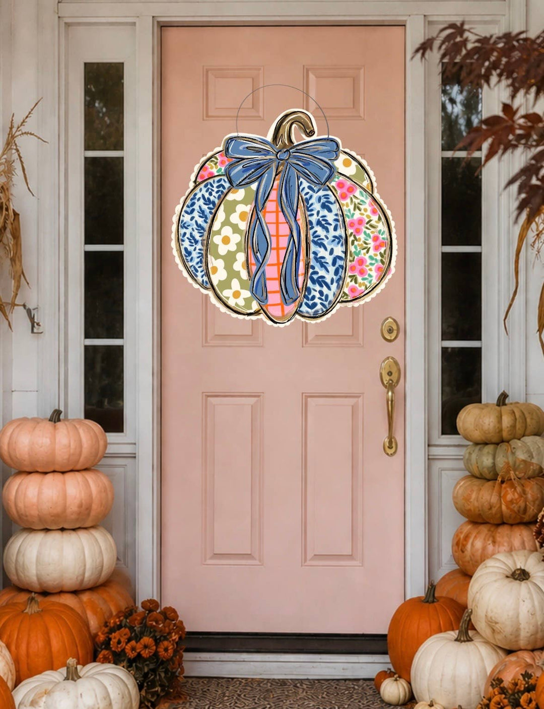 Deep South Designs LLC - Patchwork Pumpkin