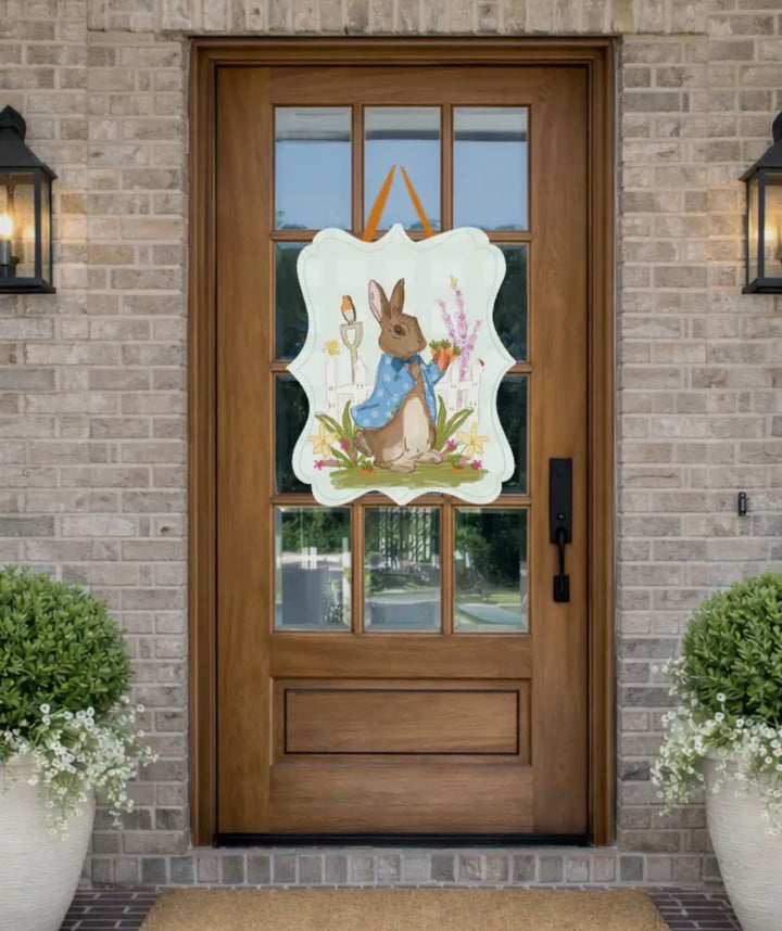 Mr Peter Rabbit Door Hanger