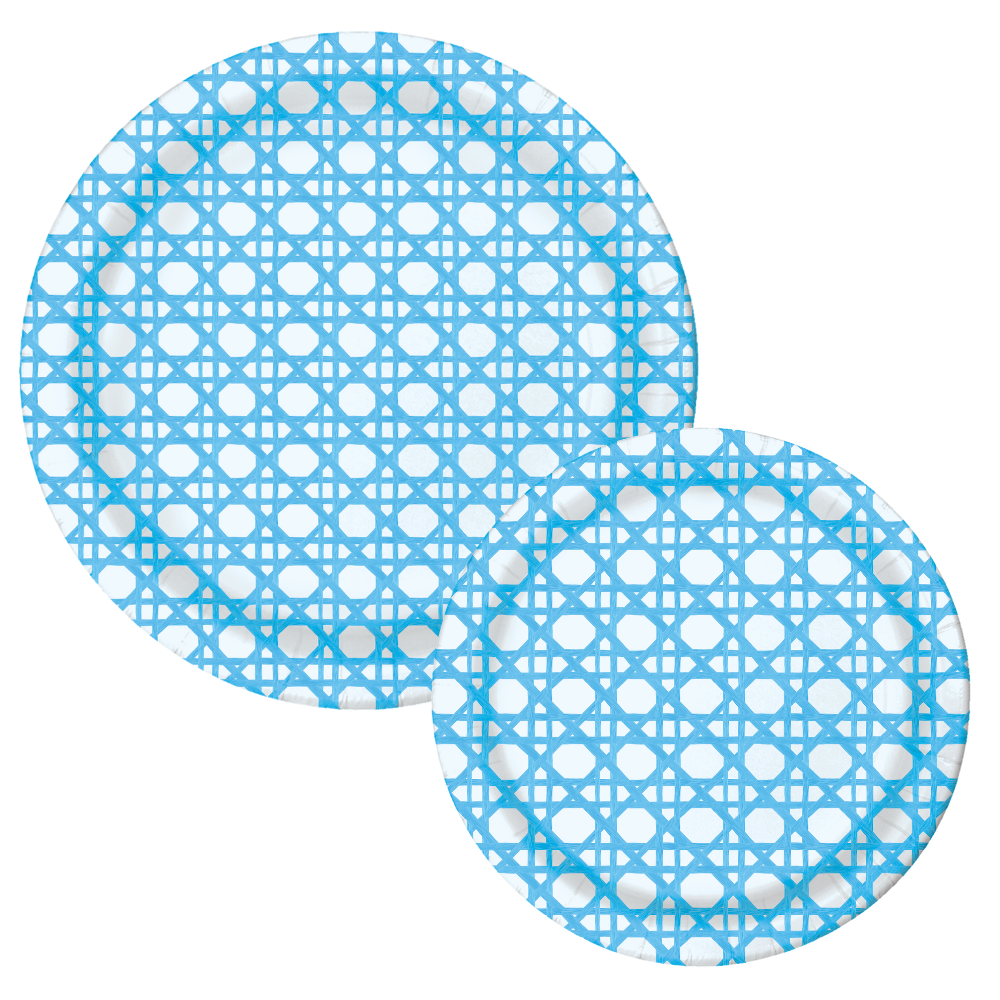 Blue Cane Heavy-Duty Paper Plates