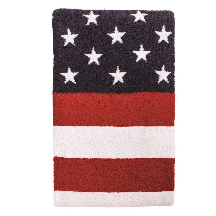 Chenille Americana Blanket