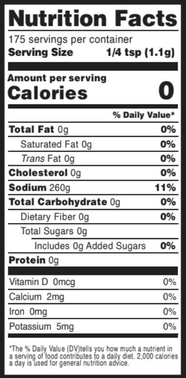 Sperry's Restaurant - Sperry's All Purpose Seasoning