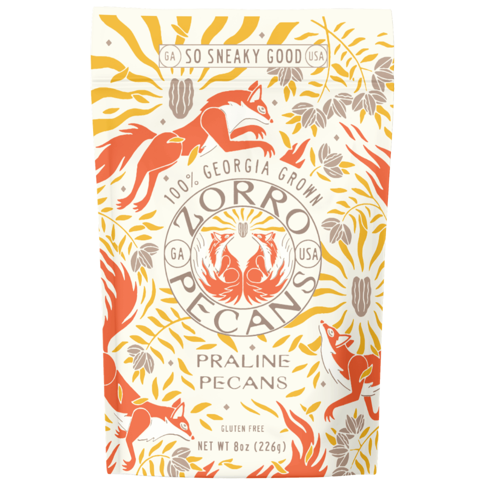 Zorro Pecans - Praline Pecans - 12 bags