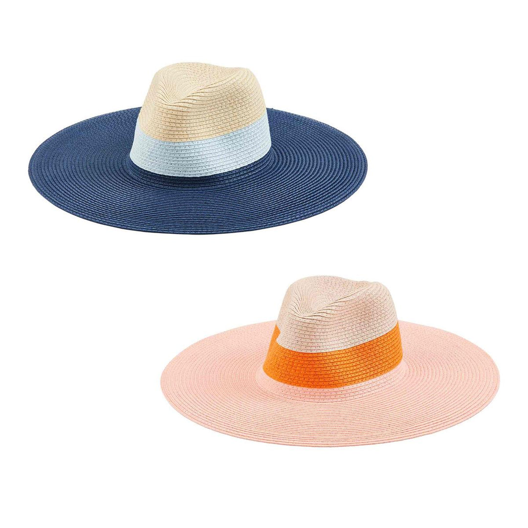 Color Block Fedora