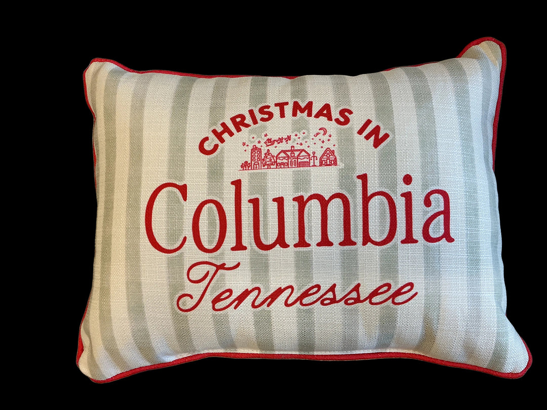 Christmas in Columbia Pillow