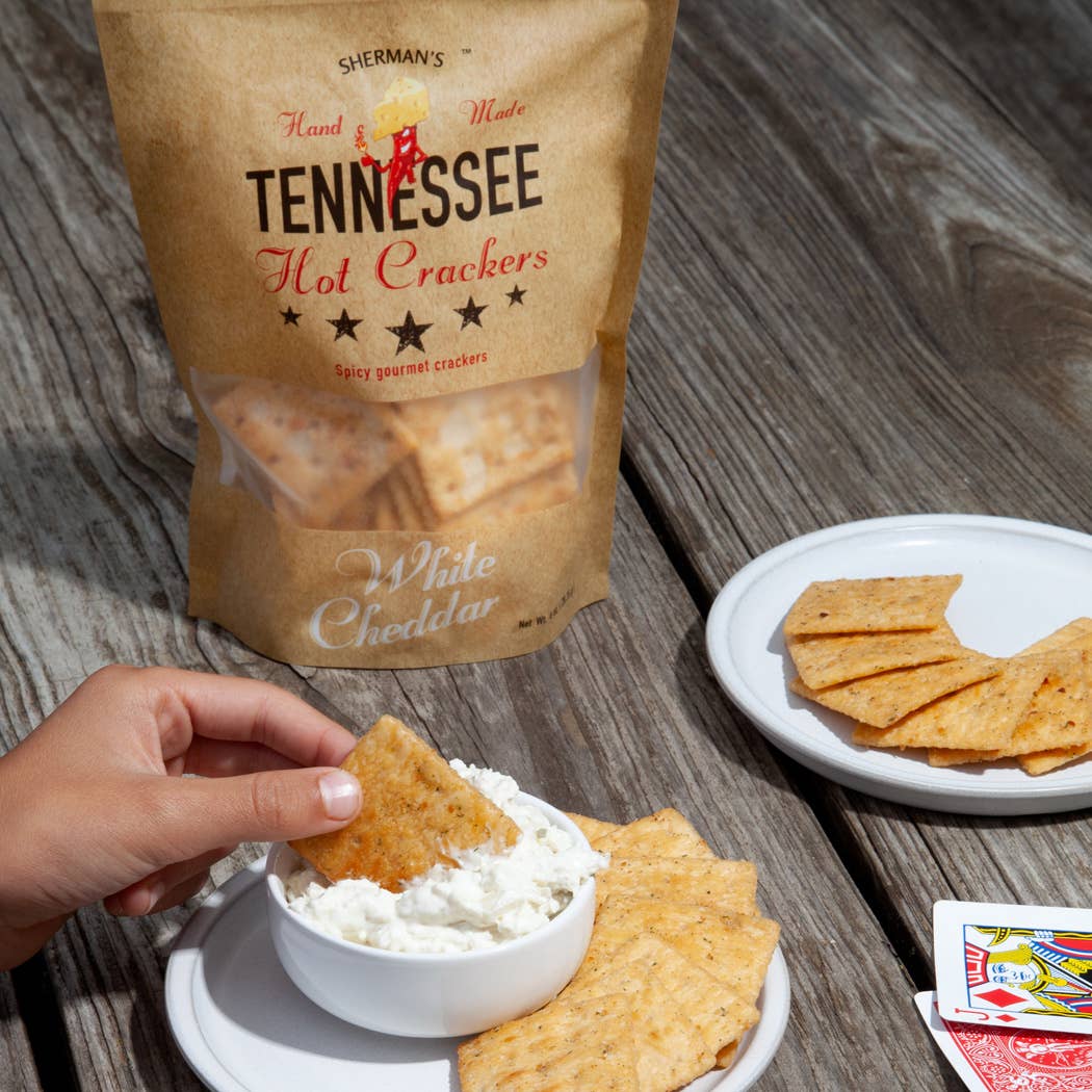 Sherman's Tennessee Hot Crackers, White Cheddar Flavor