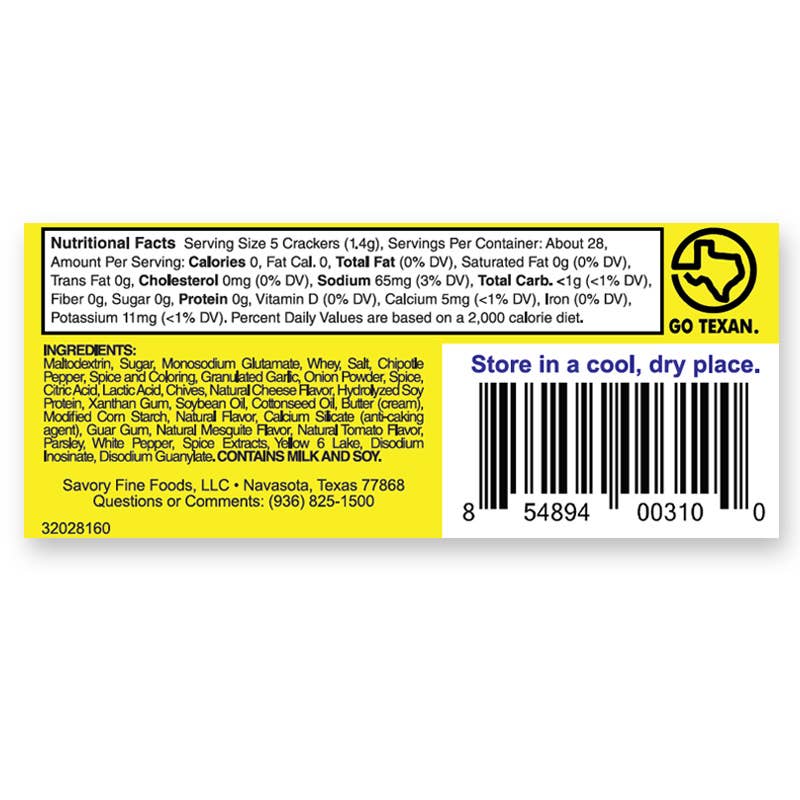 Sweet Barbecue Savory Party Cracker Seasoning