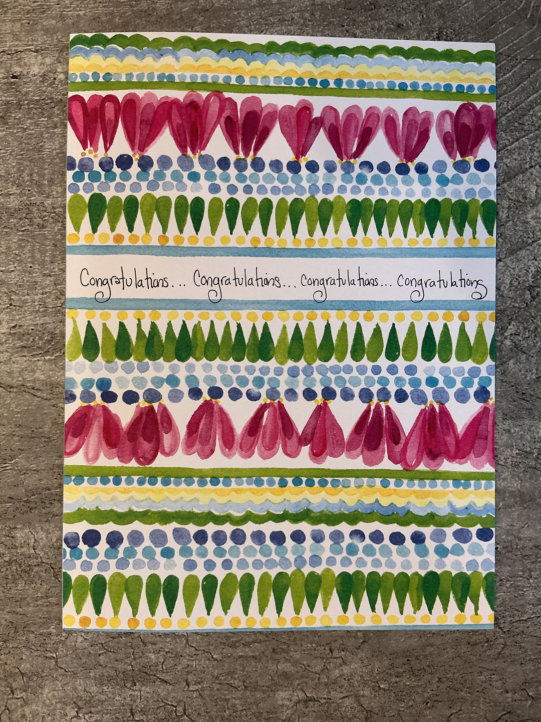 Congratulations Card | Spring Garden Congrats