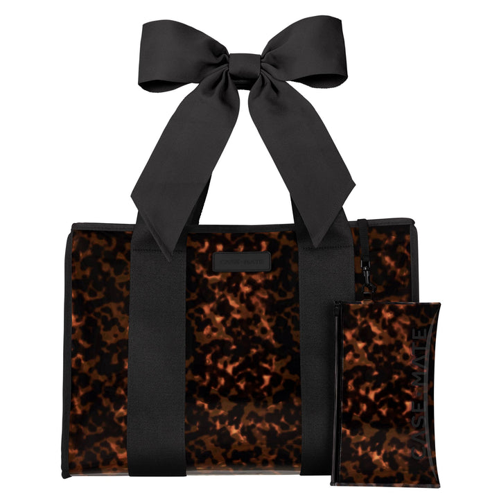 Case-Mate - Case-Mate Tortoiseshell Bow Jelly Tote Bag