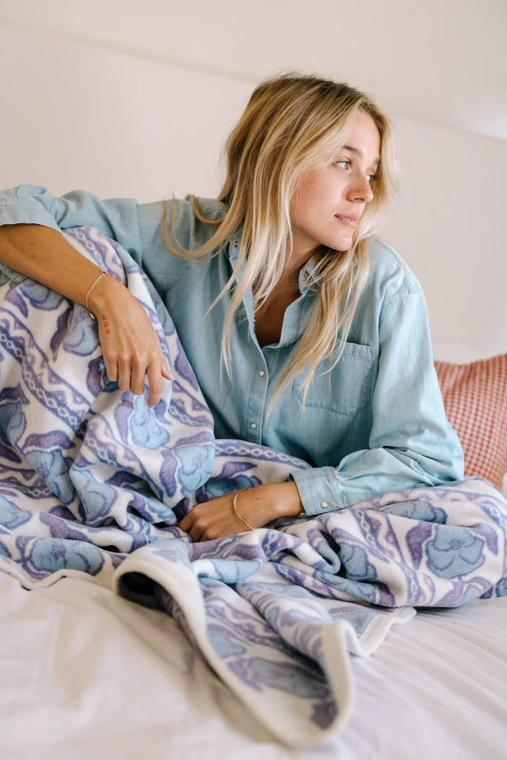 ChappyWrap - Violets Blanket