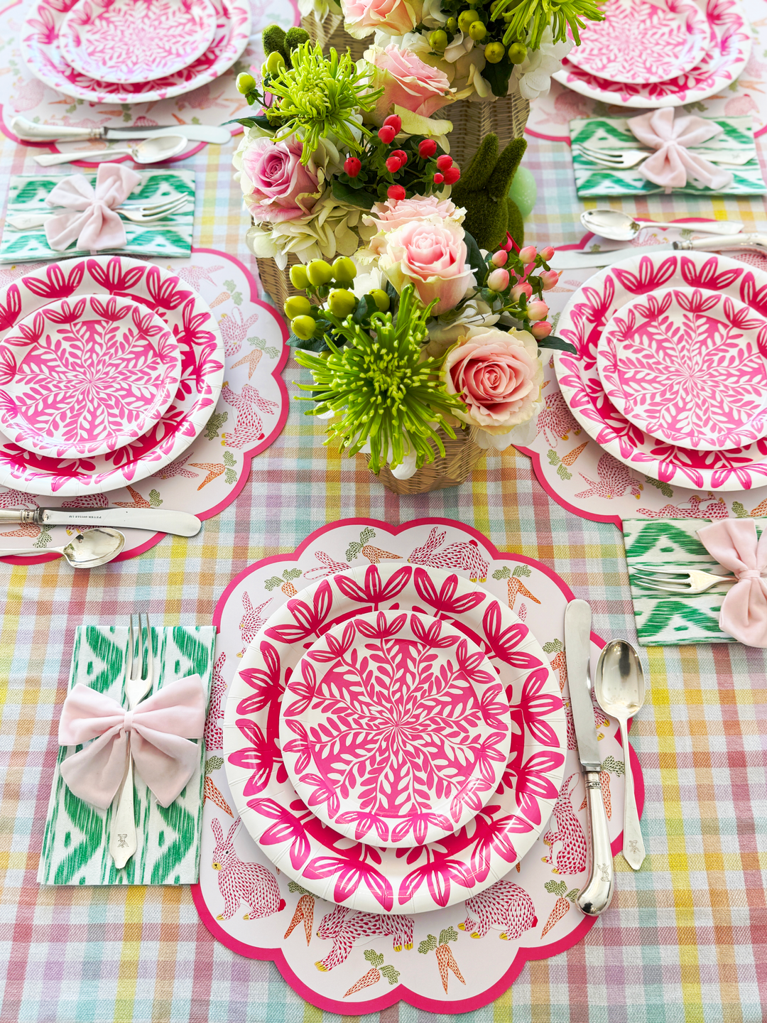 Pink Heavy-duty Paper Plates