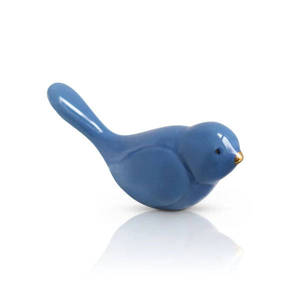 Nora Fleming bluebird of happiness