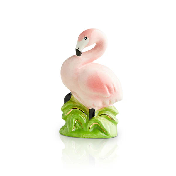Nora Fleming - Tickled Pink mini flamingo