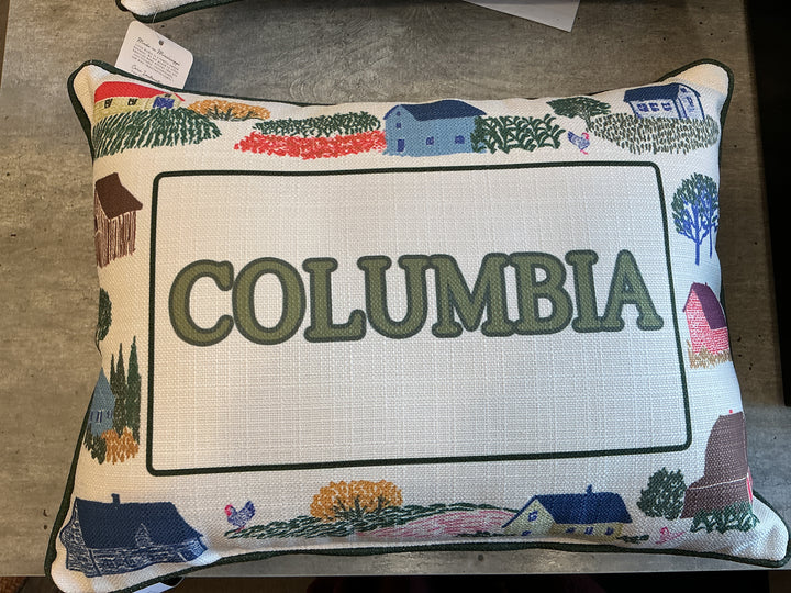Hometown Doodle Pillow