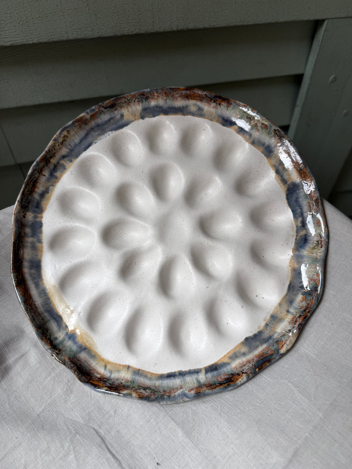 Twenty-Four Egg Platter - Magnolia