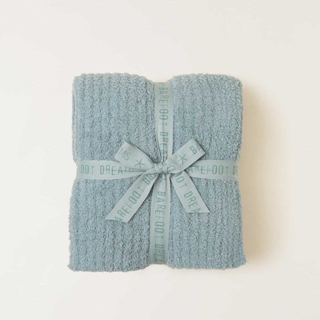 CozyChic Ribbed Throw | Meadow Green