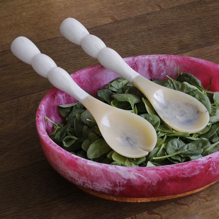 Resin Rio Salad Servers