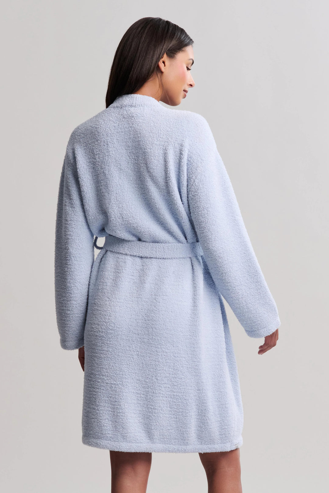 Cozy Chic Solid Robe - Snow Drop - L-XL