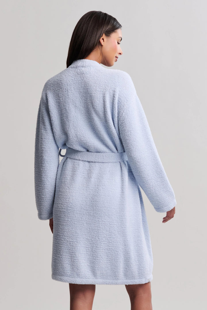 Cozy Chic Solid Robe - Snow Drop - L-XL