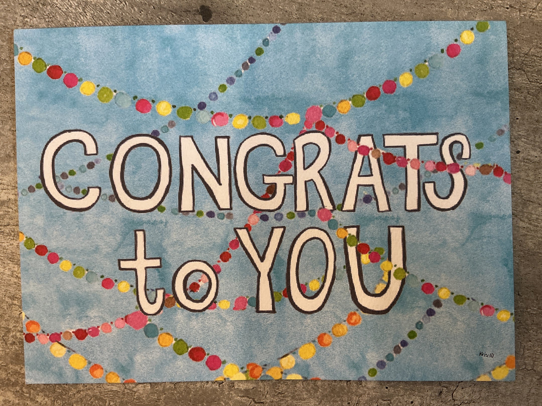 Congratulations Card | Congrats to You
