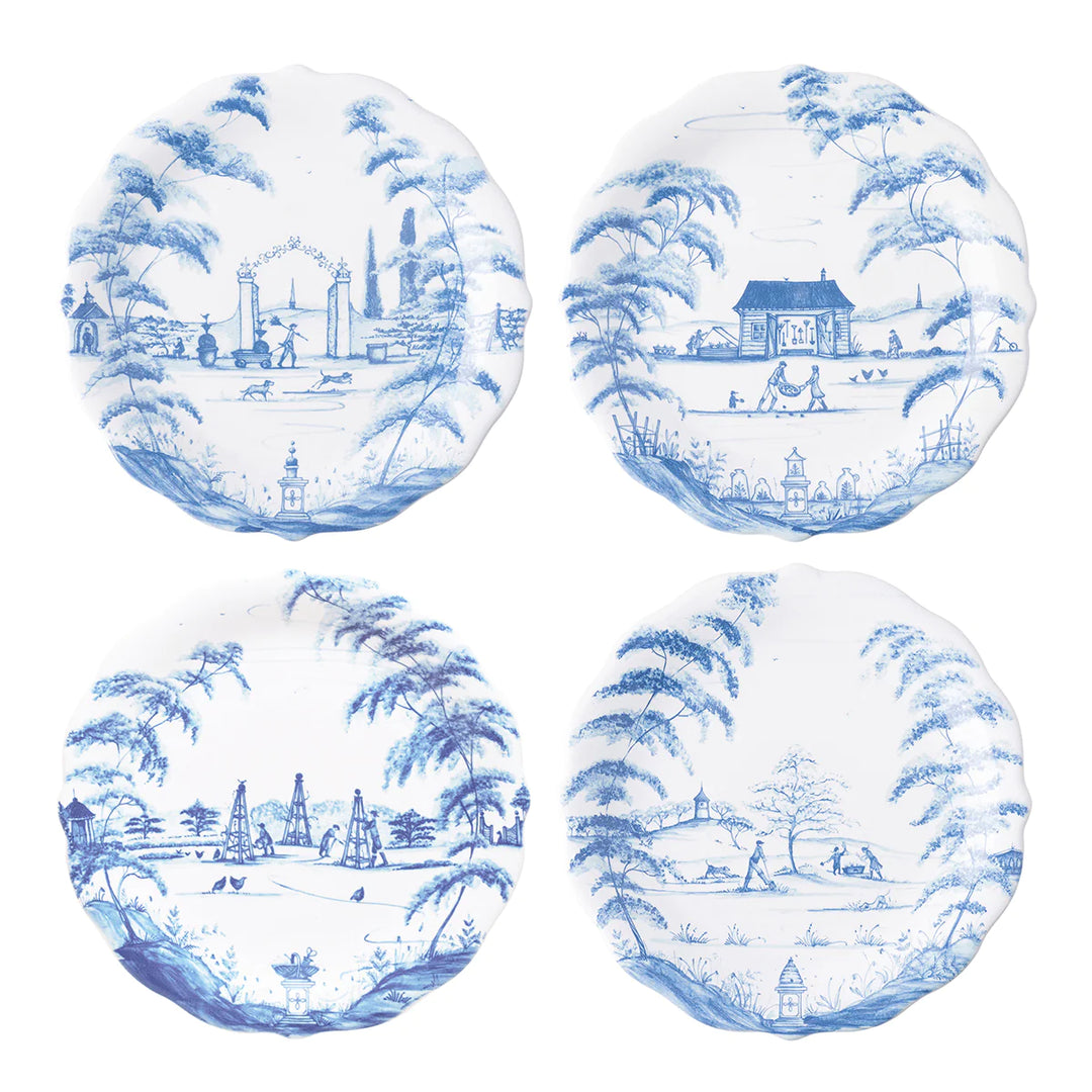 Country Estate - Delft Blue