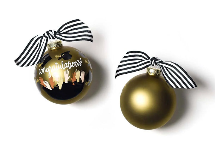 Graduation Glass Ornament