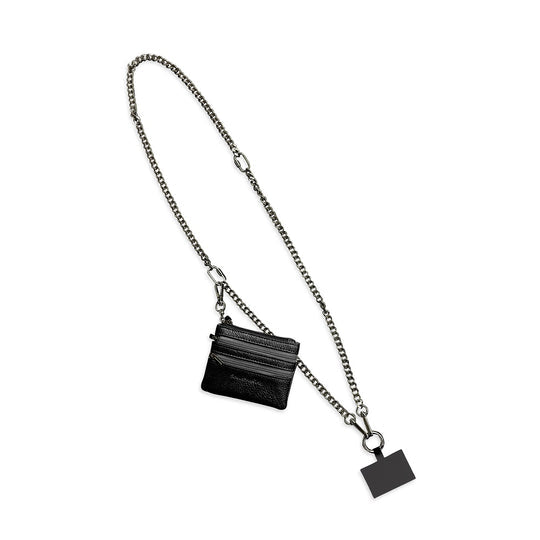 Clip & Go Chain with Zippered Pouch