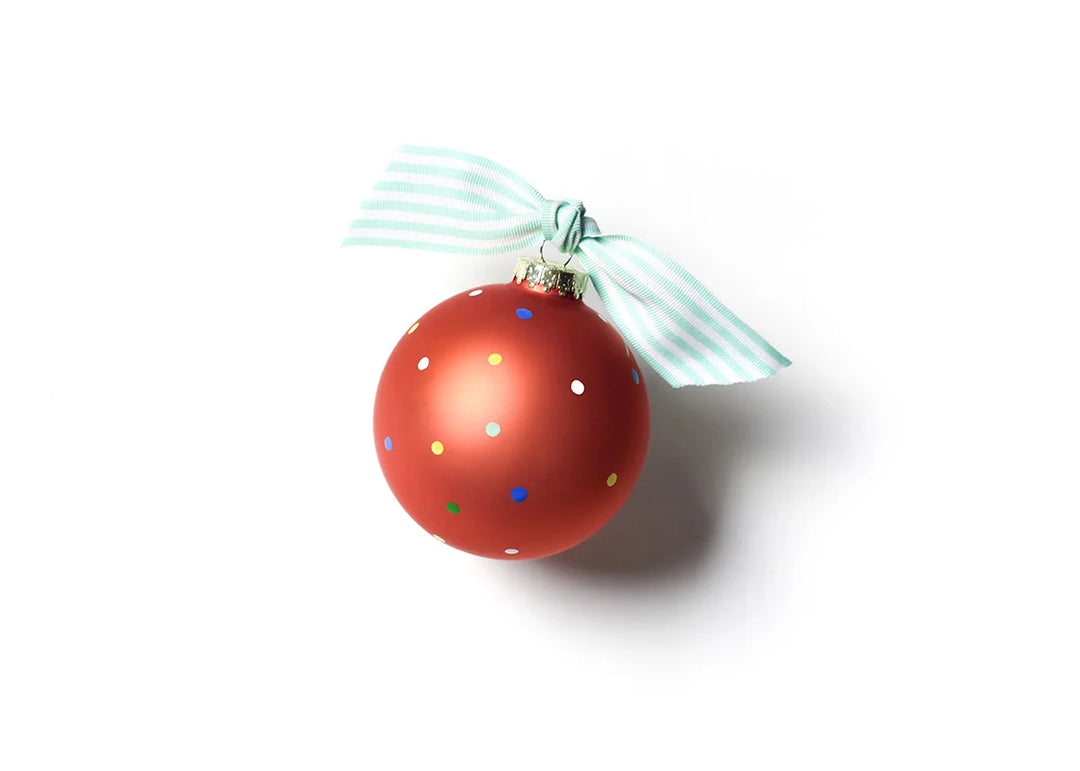 Officially Retired Glass Ornament