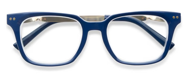 Peepers X Laura Park-Navy/Rosemary Stripe Indigo