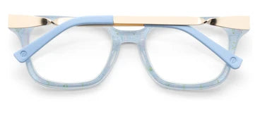 Peepers X Laura Park-Light Blue/Rosemary Stripe Lavender