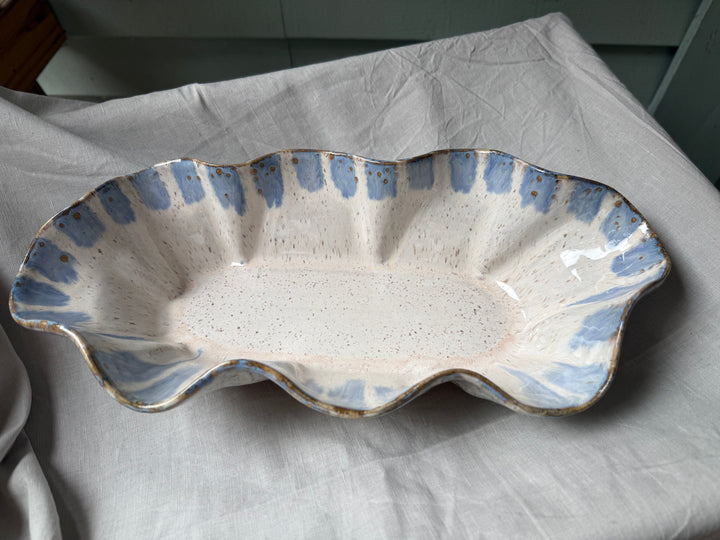 Centerpiece Dish - Blue Willow