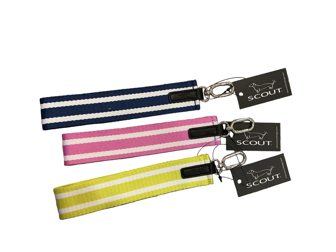 On Hand Wrist Strap - 3 Color Stripe