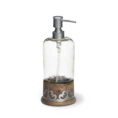 Heritage Inlay Wood Soap Dispenser