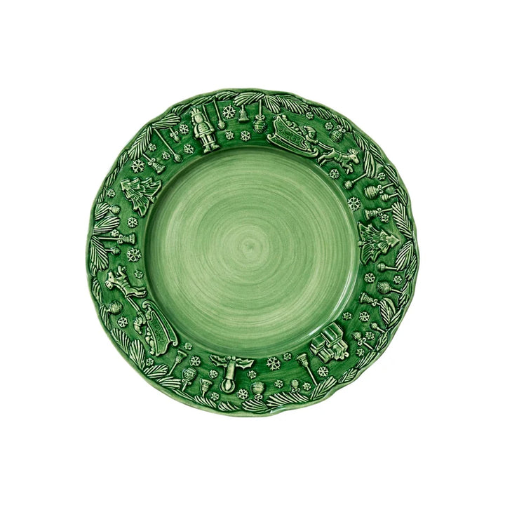 Fiabe di Natale Green Dinnerware