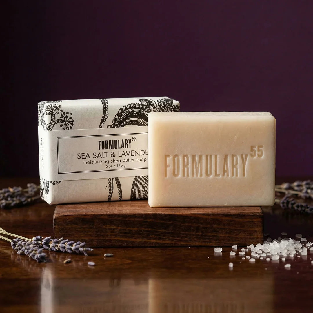 Sea Salt &amp; Lavender Shea Butter Soap