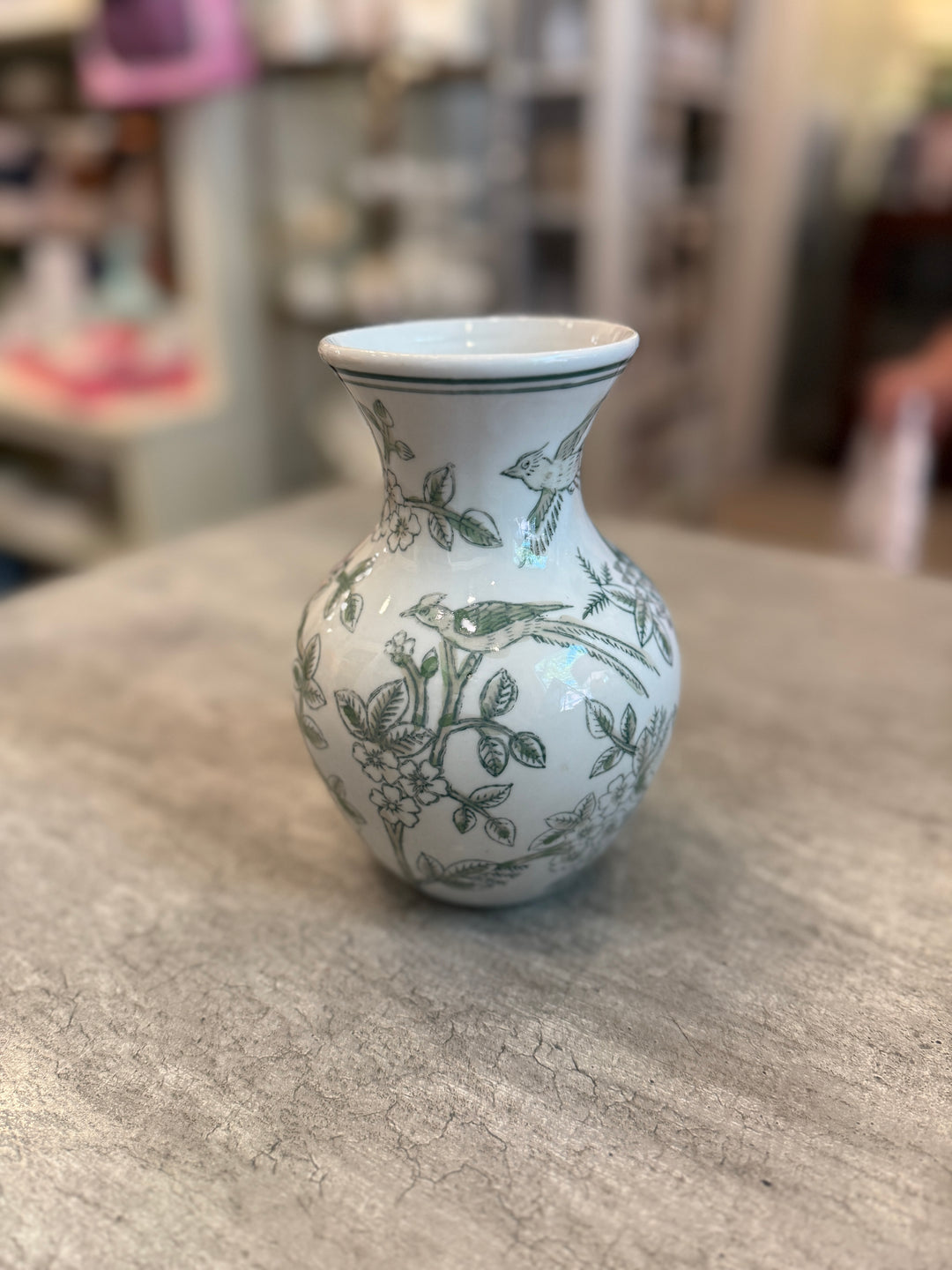 6.25" Porcelain Vase